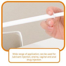 Healifty Pack of 50 Lubricant Applicator Syringe Lubricant Tube Disposable Cream Applicators for Men Women Couples