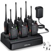 eSynic 6 Pack Walkie Talkies Kit-3 Miles Long Range Walky