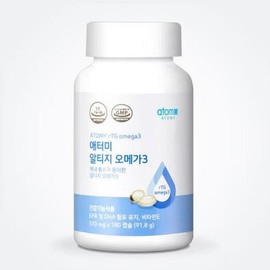 Atomy [Half Club] Atomy Altige Omega 3 180 Capsules (AD) Basic / [하프클럽]애터미 알티지 오메가3 180캡슐 (AD) 기본