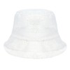 Century Star Fuzzy Bucket Hat for Women Winter Warm Furry