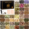 35Pcs Dried Herbs for Witchcraft Supplies, Dried Herb Kit for