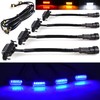 Boigoo Blue LED Front Grill Lights for Tacoma TRD Pro