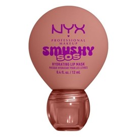 NYX Professional Makeup, Smushy SOS, Mascarilla Hidratante para Labios, Tono Shea-So-Smooth (Café Rojizo)                                             