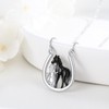 Horse Necklace for Women 925 Sterling Silver Infinity Pendant Jewelry