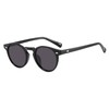 Feisedy B1245 Men's Sunglasses, Round Glasses, UV 400, UV Protection,