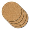 Thirsty Rhino Indah, Cork Coaster With Fiberboard Back, Natural Cork