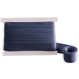 Tewadoo Bias Tape Double Fold 1 Inch – Navy Blue Polyester 10 Yards Bias Binding Tape for Sewing, Quilt Binding, Hemming, Seaming & Piping
