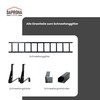 DAPRONA Snow guard connector, snow guard, snow guard, 5 cm,