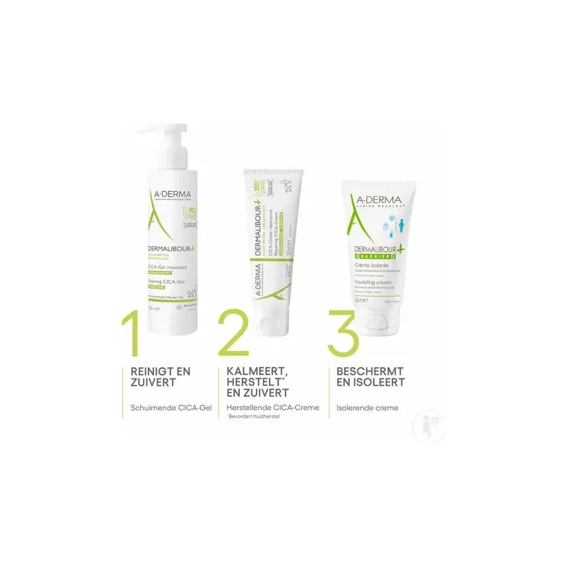 A-derma Dermalibour+ Crema Reparadora Cica 100ml Momento De Aplicación Día/noche