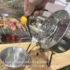 FsGrg Camping Outdoor Kettle Extension Spout Stainless Steel with Cleaning