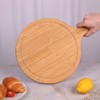 YOSHIKI Yoshiki Workshop YK-BCB1 Bamboo Cutting Board, Round, Pizza Board,