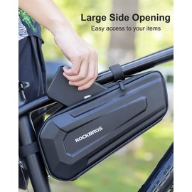 ROCKBROS Frame Bag Bicycle Waterproof Triangle Bag Bicycle Bag for Mountain Bikes, Road Bikes, 1.5 L / 2.5 L