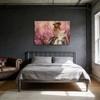 TIEHAOMAI Pink Cowgirl Canvas Wall Art(Artwork-1,12x18inch (30x45cm))