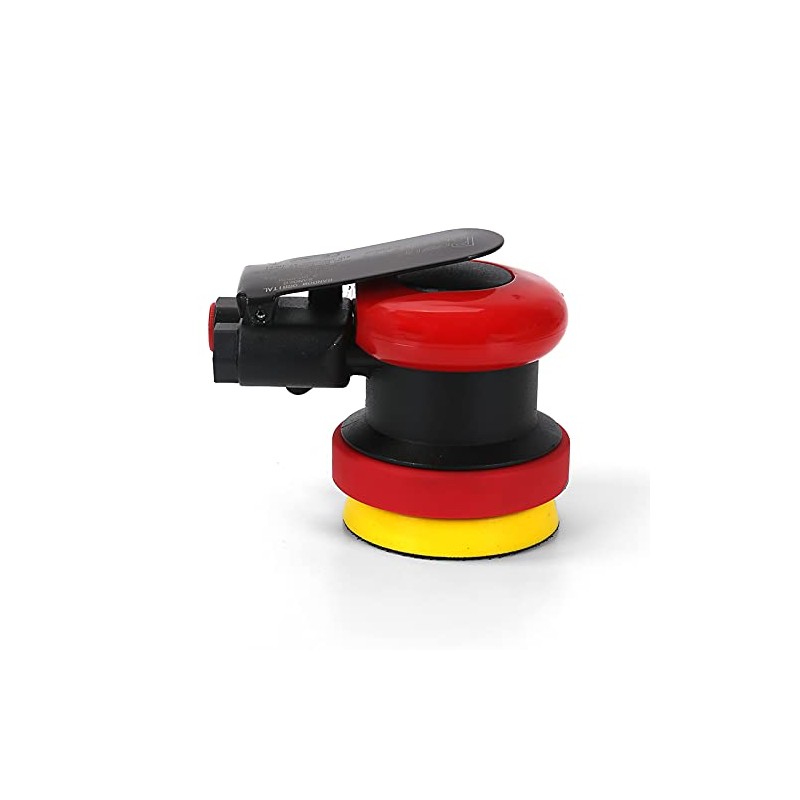 Commercial 3 Inch Finishing Palm Pneumatic Sander Tool,3", 3/32”Mini DA
