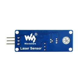 Waveshare Laser Receiver Module Laser Sensor Module Transmitter Module for AVR PIC, Compatible with Raspberry Pi 5/4B/3B/Zero/Zero W/Zero 2W/Pico/Pico W/Pico WH