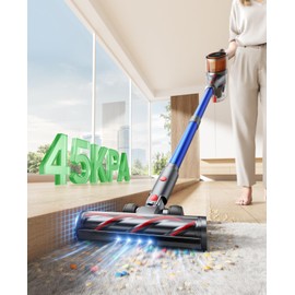 SunSare X9 Cordless Vacuum Cleaner for Pet Hair,Carpets,Hard Floors, Blue, US-X9