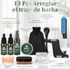 Kit Cuidado de Barba para Hombre 13 en 1 con