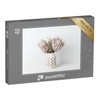 puzzleYOU: 48 Piece Flower Arrangement: Dried Pink King Proteas Jigsaw