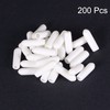 sourcing map Round Rubber End Caps 1/8 Inch (3 mm)