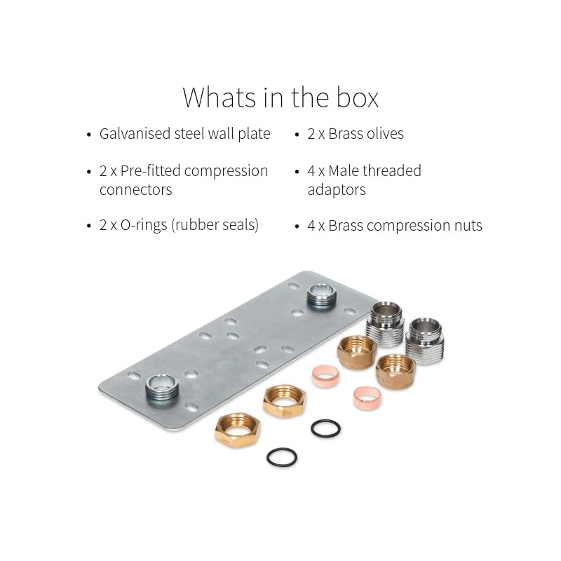 LavaTap - 15mm x 1/2" BSP Shower Fixing Plate Kit