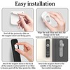 DabbOo Pack of 4 Magnetic Wall Mounts for Remote Control