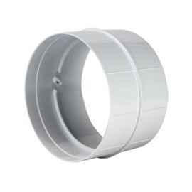 Ducting Pipe Connector 100mm / 4" Round Tube Connector Ventilation Hose Coupler Joint Coupling KO100-21