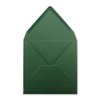 FarbenFroh Series Square Envelopes in Moss Green 15.5 x 15.5