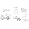 Probrico (2 Pair) Soft Close Cabinet Hinges, 110° Full Overlay