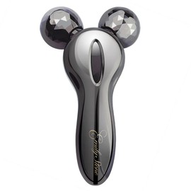 Emily Stone Men's Small Face Facial Beauty Roller, M for Men, Microcurrent, Facial Beauty Device, for Face and Body, Gray