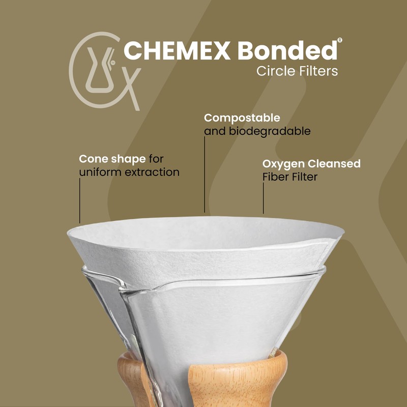 Chemex Bonded Filter - Circle - 100 ct - Exclusive