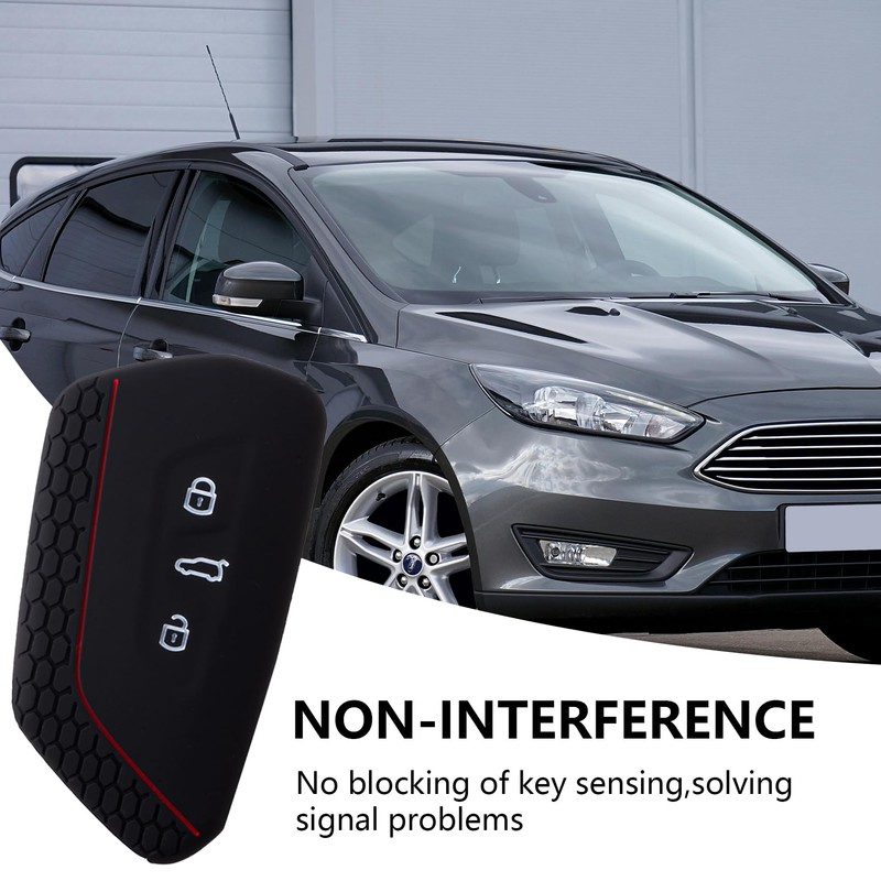 ANBOO 2er Pack Schlüsselhülle für VW ID.6 X/ID.6 CROZZ/ID.4 X/ID.3,