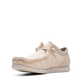 Clarks Men's ShacreLite Moc Moccasin, Ivory Combi, 7.5