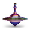 UFO TOps Cussac | Metal Spinning Top | Inspired by