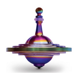 UFO TOps Cussac | Metal Spinning Top | Inspired by the  1967 UFO sighting in Cussac, FR