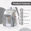 Clear Backpack for School Girls Women, Boys Kids Heavy Duty