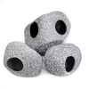 JIH Aquarium Decorations Rock, Ceramic Shelters - Shrimp Habitat, Breeding