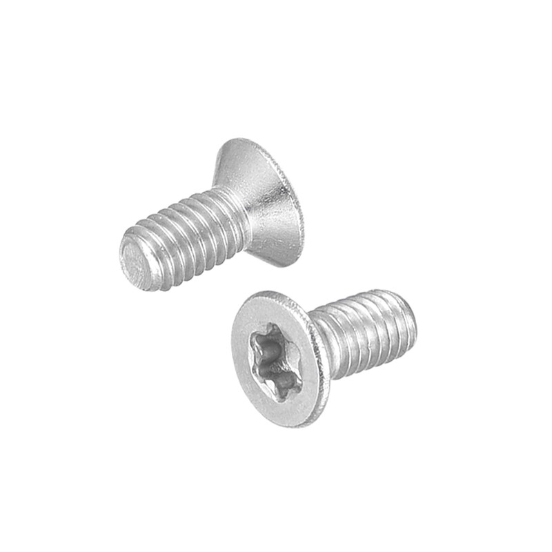 uxcell M2 Torx Security Screws Kit, (M2x3/4/5/6/8/10mm) 120pcs 304 Stainless