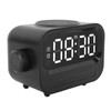 3 in 1 Digital Alarm Clock LED Display 15W 2
