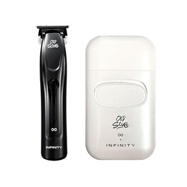 Infinity Duo Old Scull. Infinity Shaver Rasuradora. Afeitadora para barberos y estilistas. Infinity Trimmer, Pequeña, potente y ligera, con cuchilla de doble DLC. Maquinas de uso profesional
