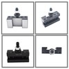 waltyotur 4Pcs AXA Tool Post 250-101 Wedge Type Quick Change