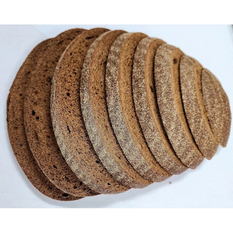 Russian Ukrainian Cossack Rye Bread Pack of 4