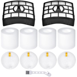 Ax950ukt Az950ukt Filter Replacement for Shark Rotator Powered Lift-Away AX950uk AZ950uk NV650 NV650W NV651 NV652 NV750 NV751 NV752 NV753 NV831 NV835 AX950 AX951 AX952 Filters, Part # XFF650 & XHF650