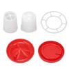 Chick Feeder, Chick Feeder and Waterer Kit Resilient Sleeve Design