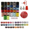 64 Pieces Sewing Thread for Sewing Machine, Sewing Thread Set