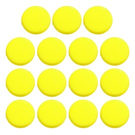 CHROMACRAFT Pack of 15 Round Sponges, Multifunctional Sponges, Cleaning Sponges, Absorbent Sponges, Sponges for Art Painting