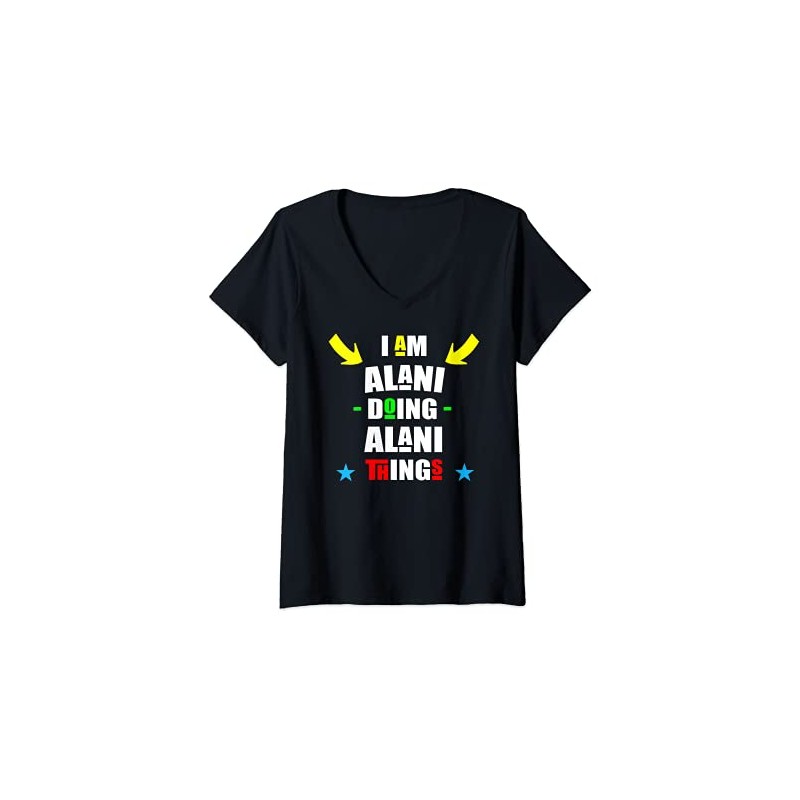 Damen Ich bin Alani Thing Alani Things Coole Lustige Weihnachten