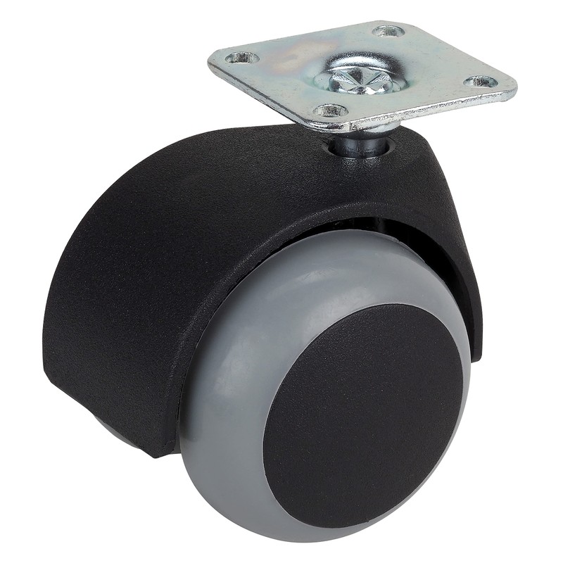 Dörner + Helmer Set of 4 Furniture Double Castors 50