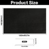 SGYKJ Black Planter Liner,160x210cm Large Plant Grow Bags+10 Nails