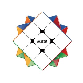 DianSheng Solar 3x3x3 M Lite Stickerless Magnetic Speed Cube Cube Puzzle Introduction