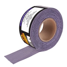 Dura-Gold Premium 150 Grit Purple Ceramic Mesh Longboard Sandpaper, 2-3/4" Wide Continuous 10 Yard Roll - Dustless Hook & Loop Backing for Auto & Woodworking Air File Long Board Sanders, Sanding Block